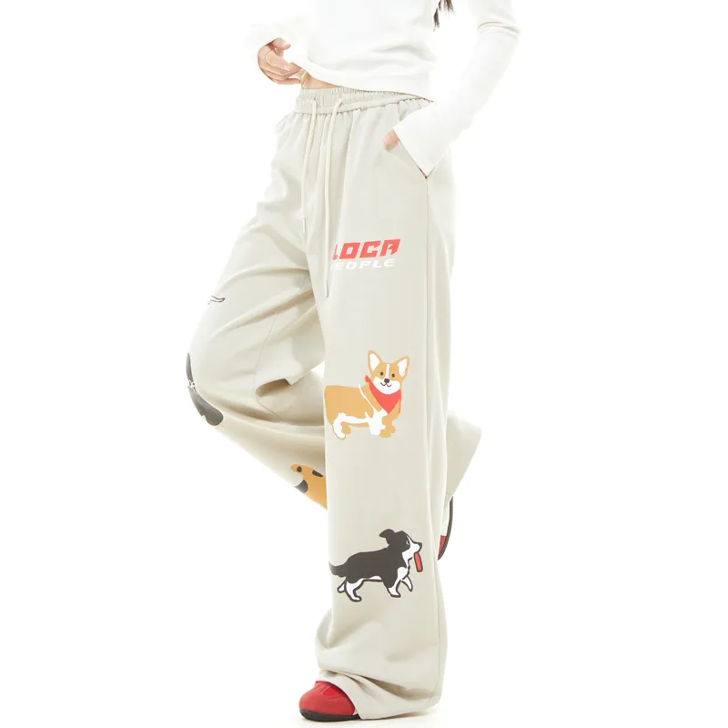 HKRXEC Casual Pants Unisex-19