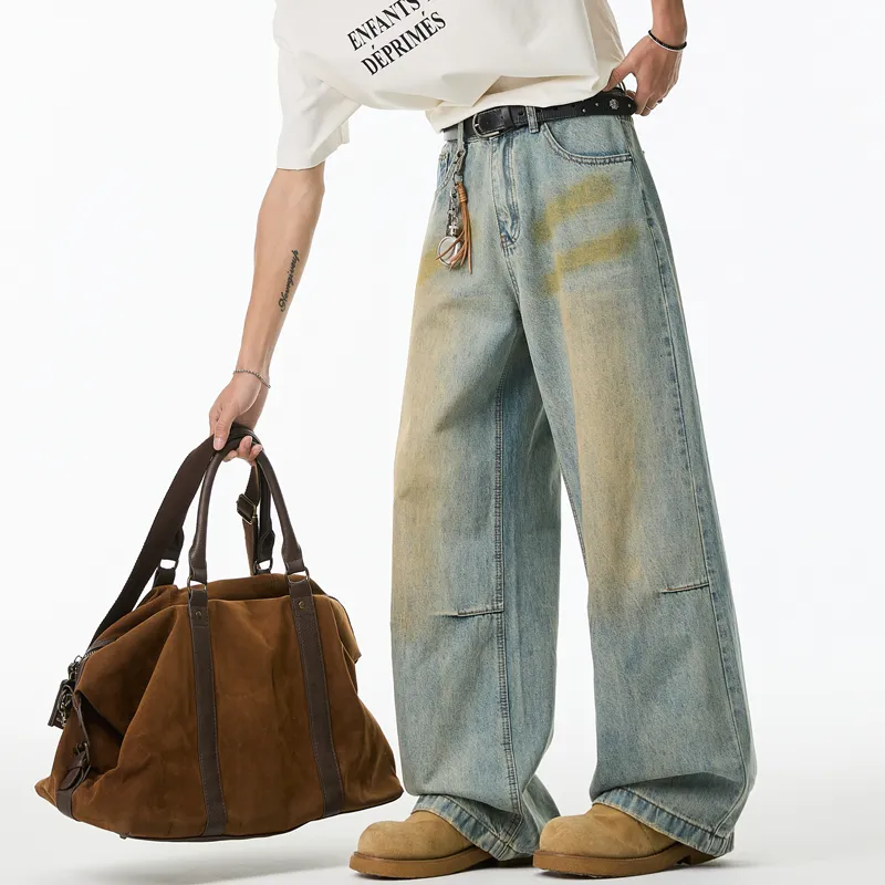 HKRXEC Jeans Men Blue-6