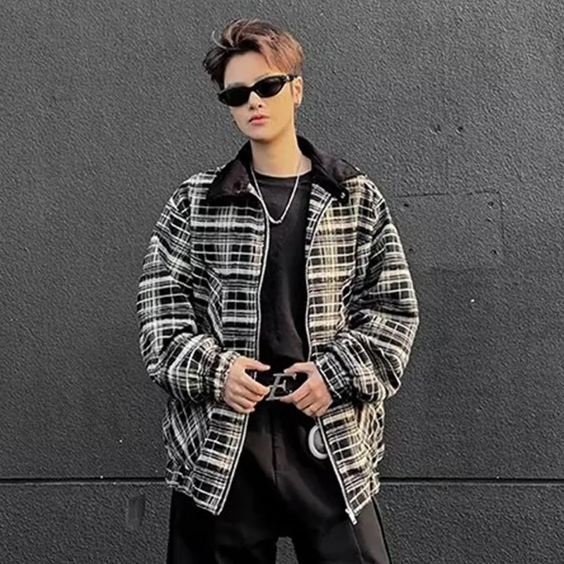 HKRXEC Jackets Men Black-4