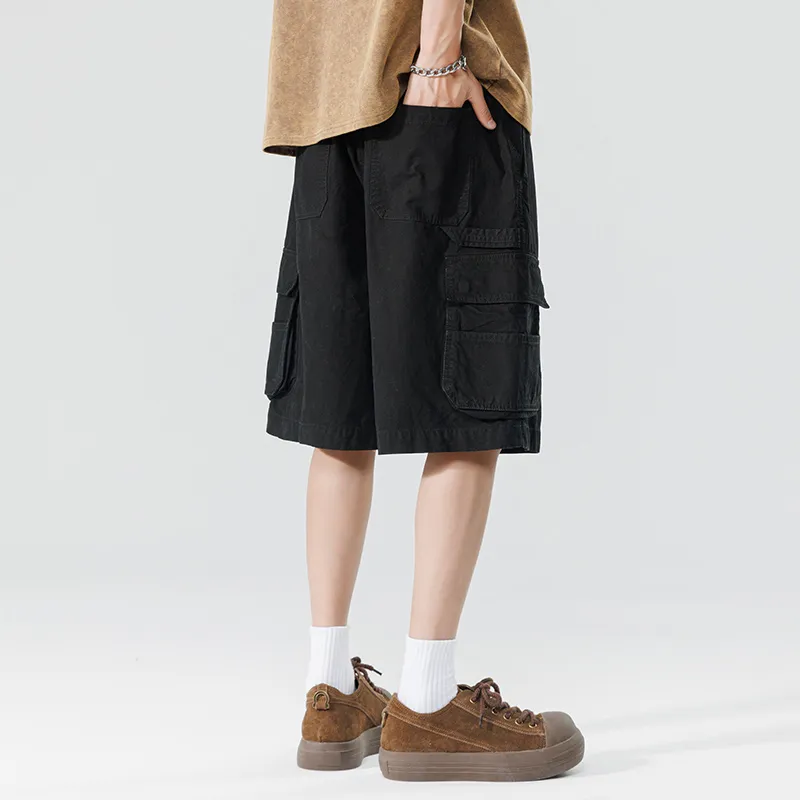 HKRXEC Cargo Shorts Men-17