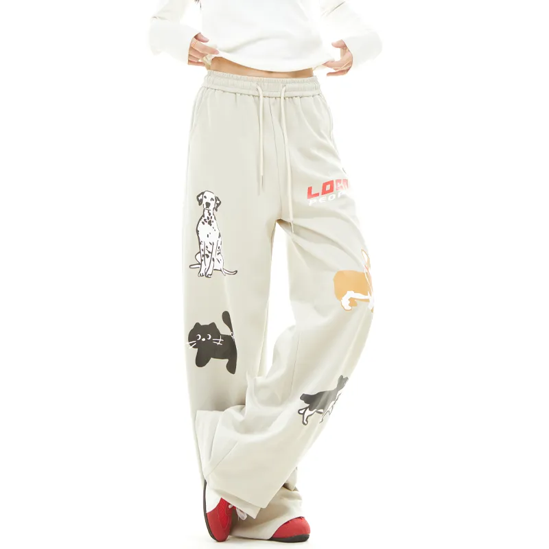 HKRXEC Casual Pants Unisex-17