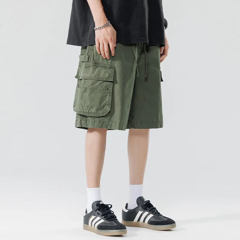 HKRXEC Cargo Shorts Men-11
