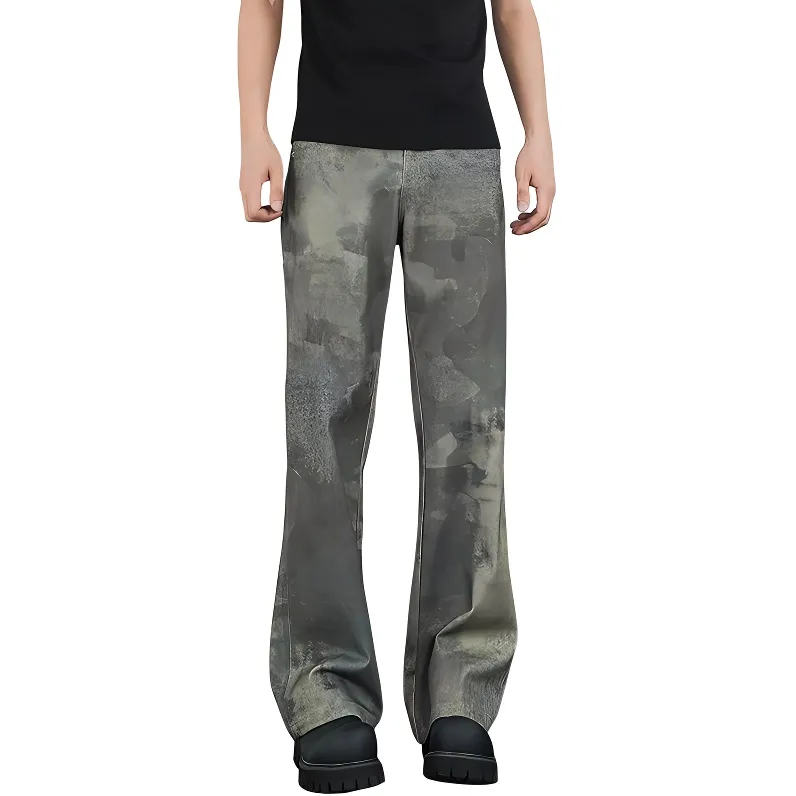 HKRXEC Jeans Men Green-1