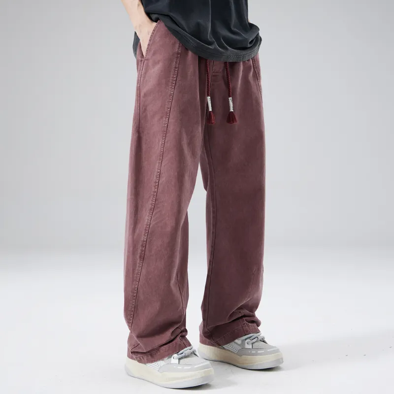 HKRXEC Casual Pants Men-3
