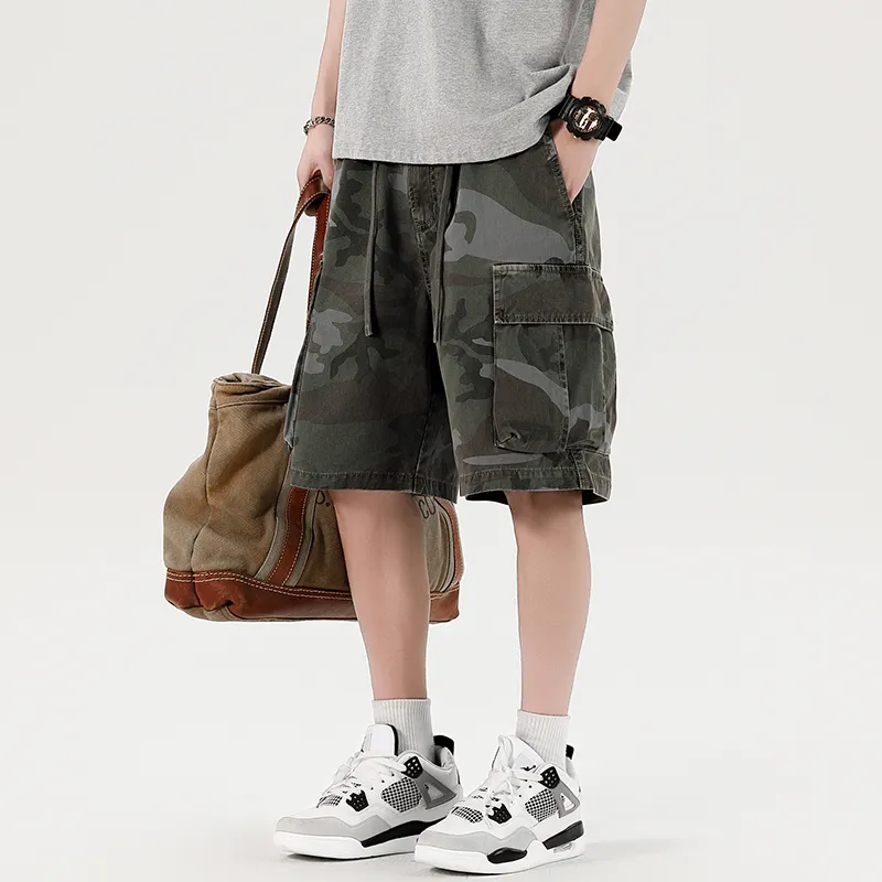 HKRXEC Cargo Shorts Men-4