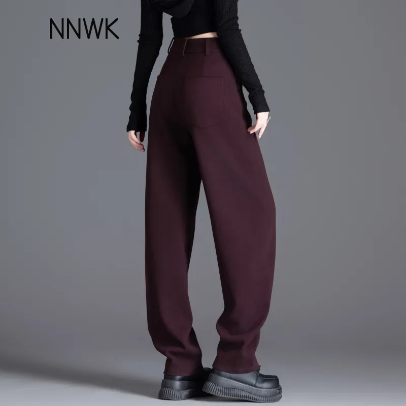 You Cow Me Pants Casual Pants Women's Grape Purple-6