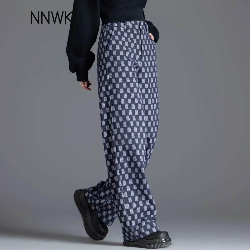 You Cow Me Pants Casual Pants Women's Blue-5