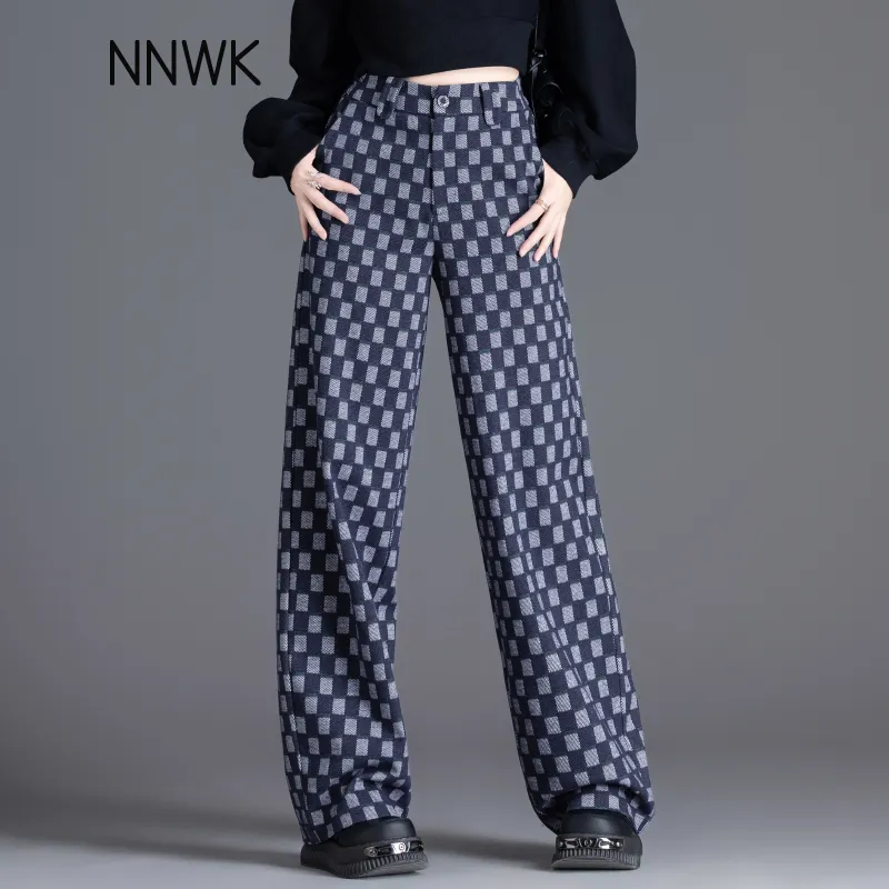 You Cow Me Pants Casual Pants Women's Blue-1