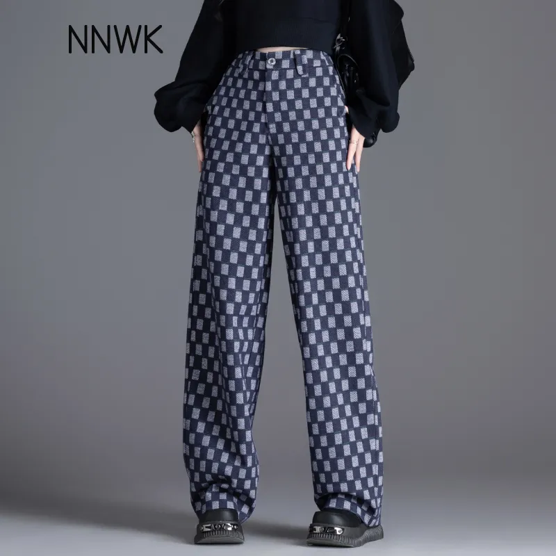 You Cow Me Pants Casual Pants Women's Blue-2