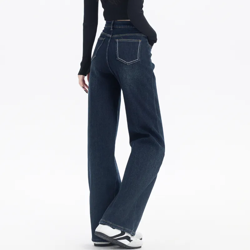 You Cow Me Pants Jeans Women's Blue-6