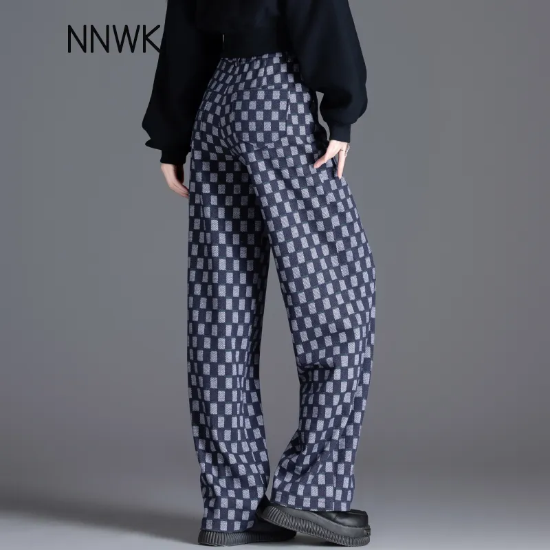 You Cow Me Pants Casual Pants Women's Blue-3