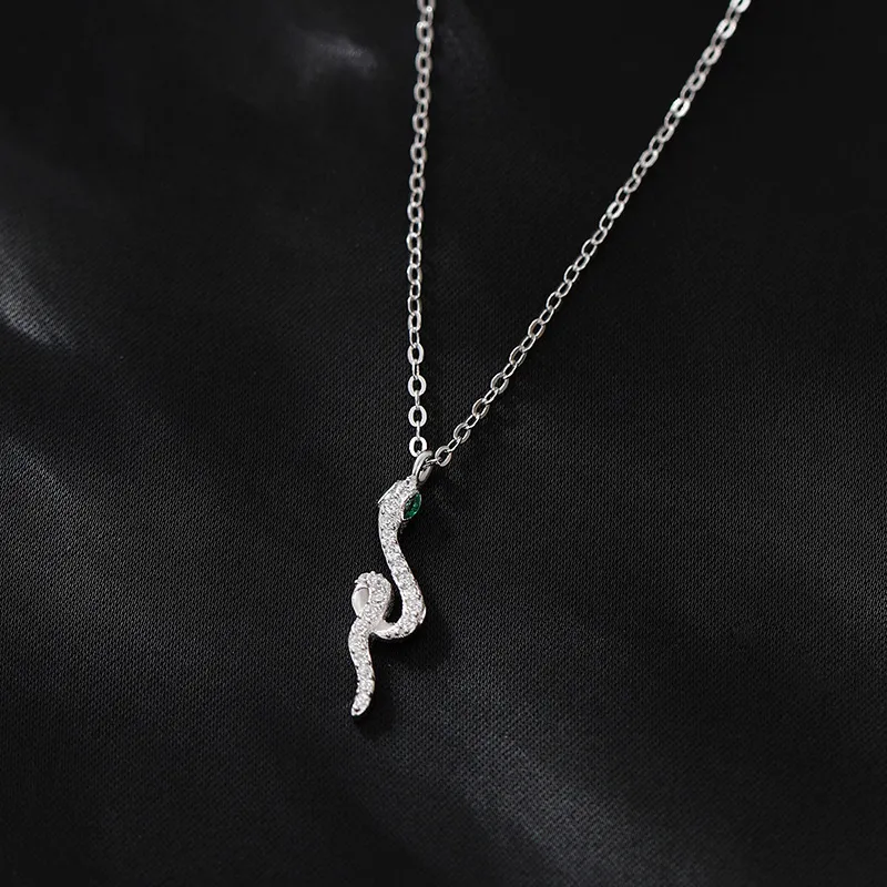 TIMEBOTTLE S925 Silver Necklaces Unisex-2