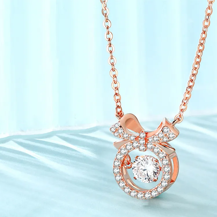 TIMEBOTTLE S925 Silver Necklaces Women's-2