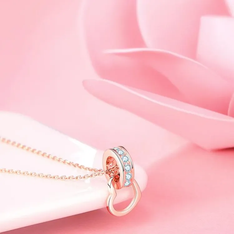 TIMEBOTTLE S925 Silver Necklaces Women's-4