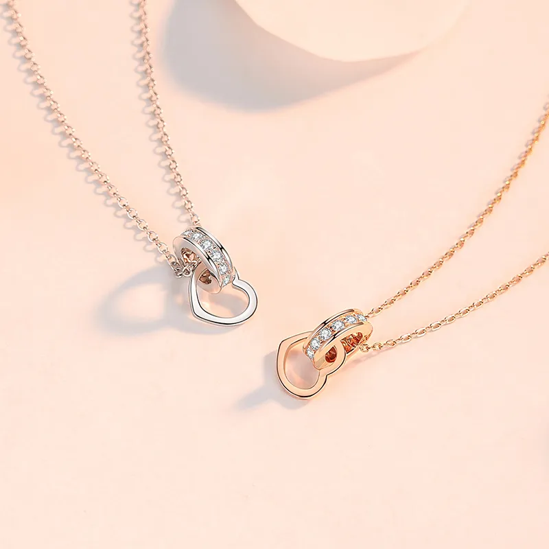 TIMEBOTTLE S925 Silver Necklaces Women's-3