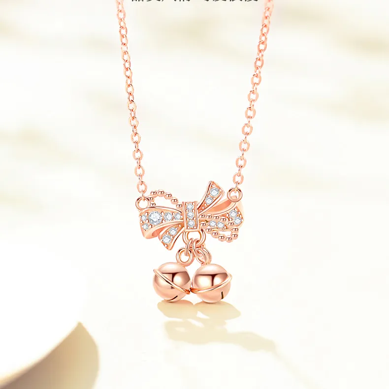TIMEBOTTLE S925 Silver Necklaces Women's-3