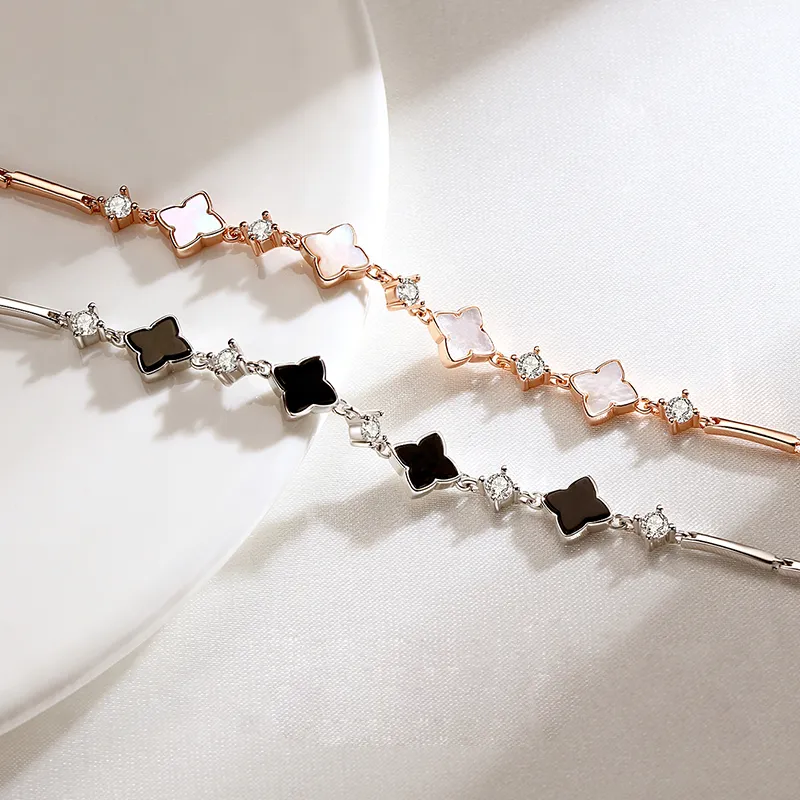 TIMEBOTTLE S925 Silver Bracelets Women's-4