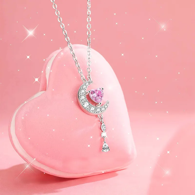 TIMEBOTTLE S925 Silver Necklaces Women's-1