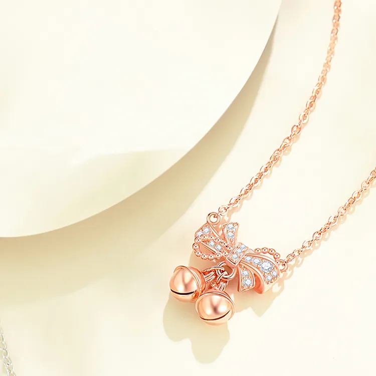 TIMEBOTTLE S925 Silver Necklaces Women's-2