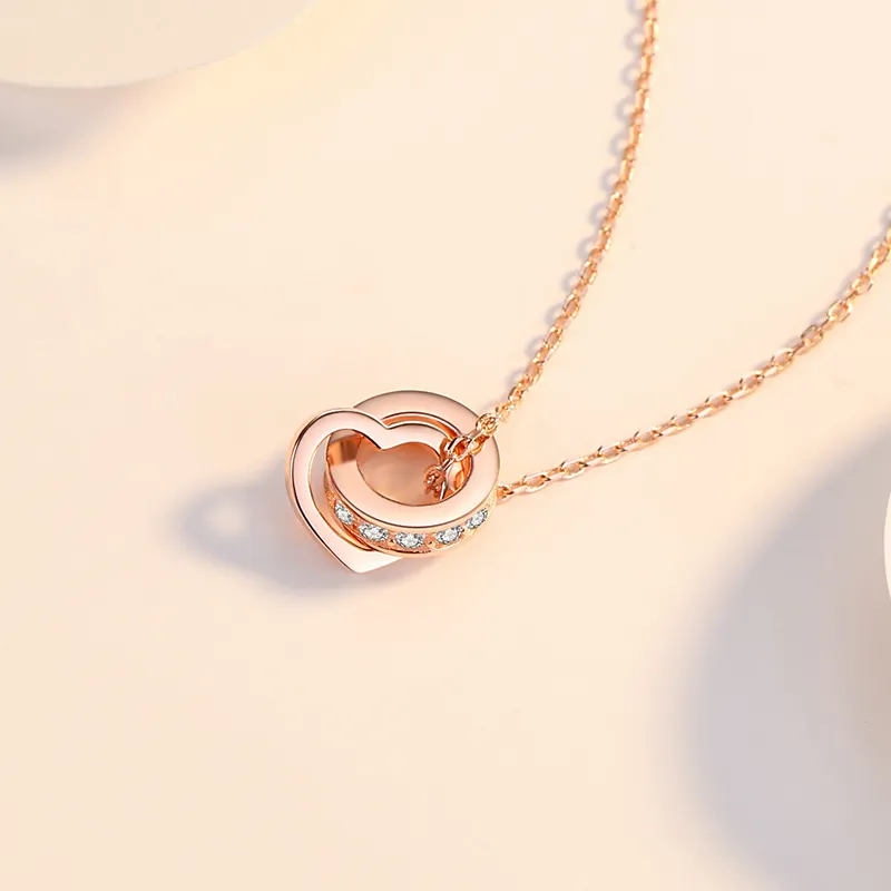 TIMEBOTTLE S925 Silver Necklaces Women's-2