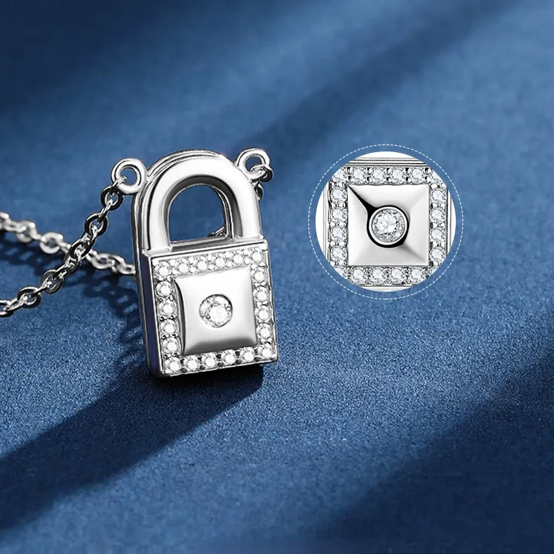 TIMEBOTTLE S925 Sterling Silver Alloy Necklaces Women's-4