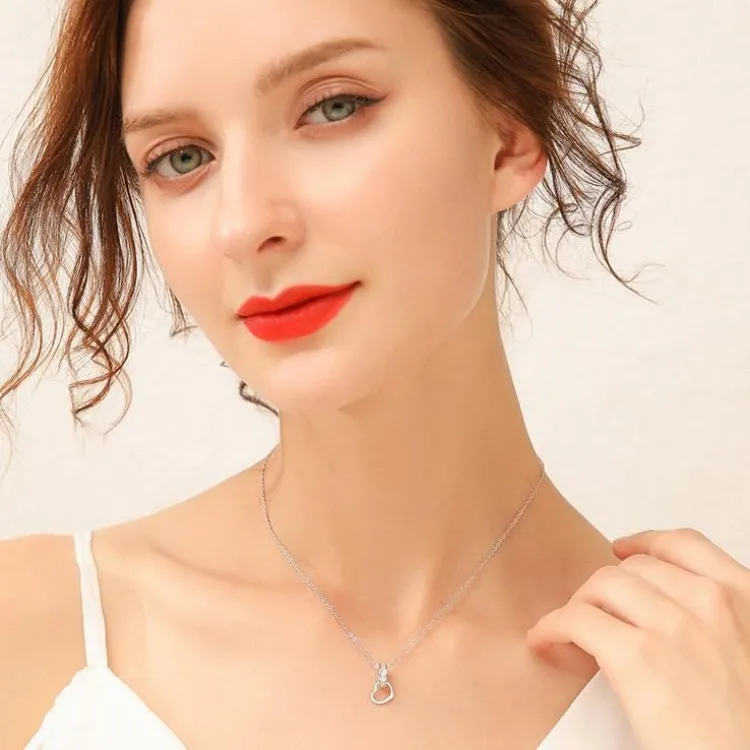 TIMEBOTTLE S925 Silver Necklaces Women's-8