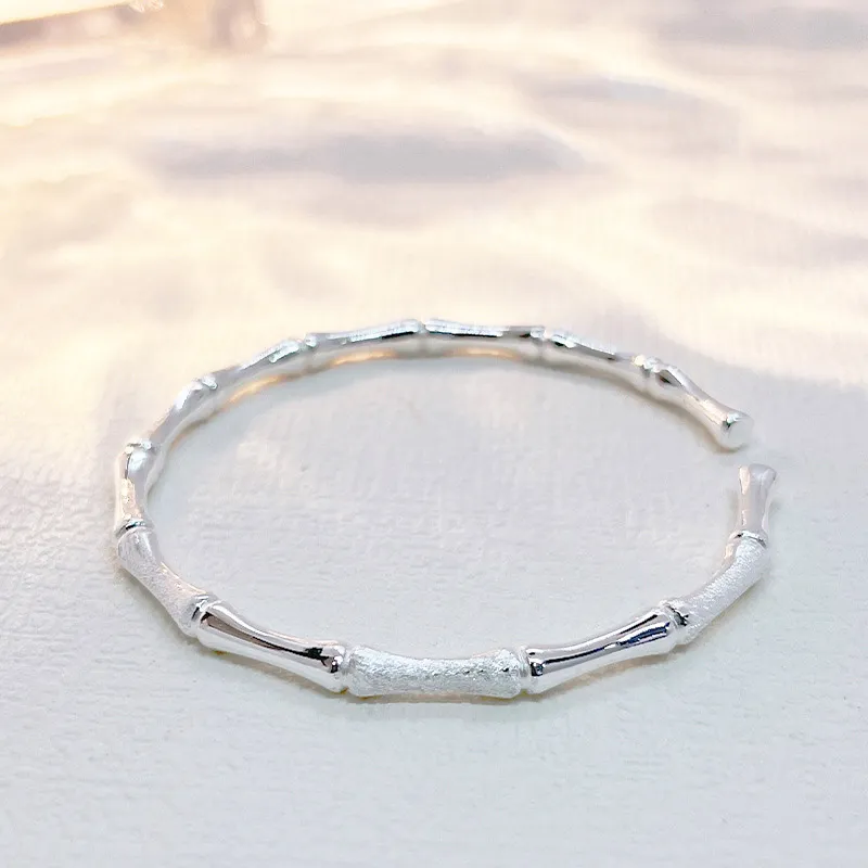 TIMEBOTTLE 999 Fine Silver Bangles Women's-3