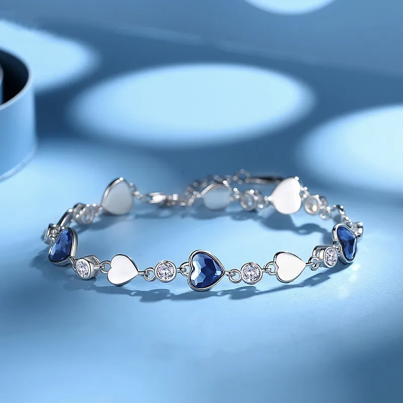 TIMEBOTTLE S925 Silver Bracelets Women's-2