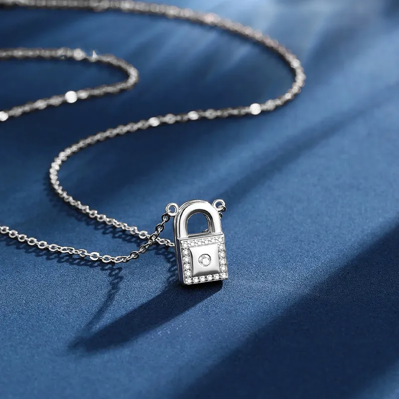 TIMEBOTTLE S925 Sterling Silver Alloy Necklaces Women's-5