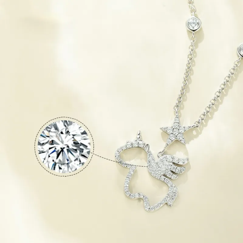 TIMEBOTTLE S925 Silver Necklaces Women's-3