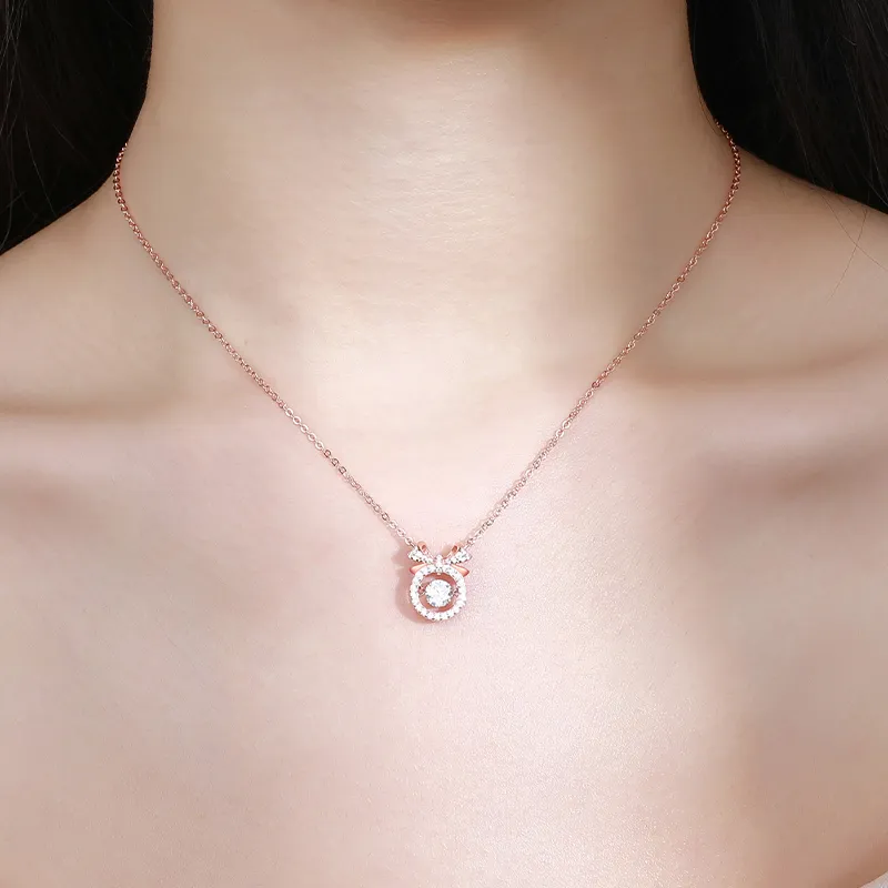 TIMEBOTTLE S925 Silver Necklaces Women's-1