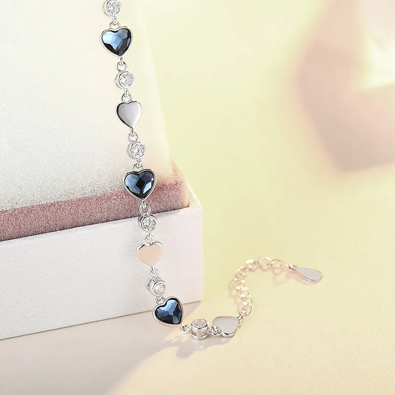 TIMEBOTTLE S925 Silver Bracelets Women's-3