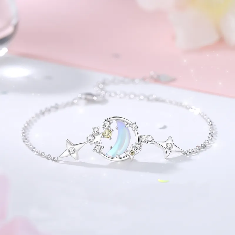 TIMEBOTTLE S925 Silver Bracelets Women's-2