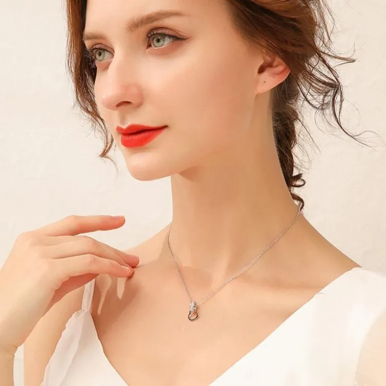 TIMEBOTTLE S925 Silver Necklaces Women's-9