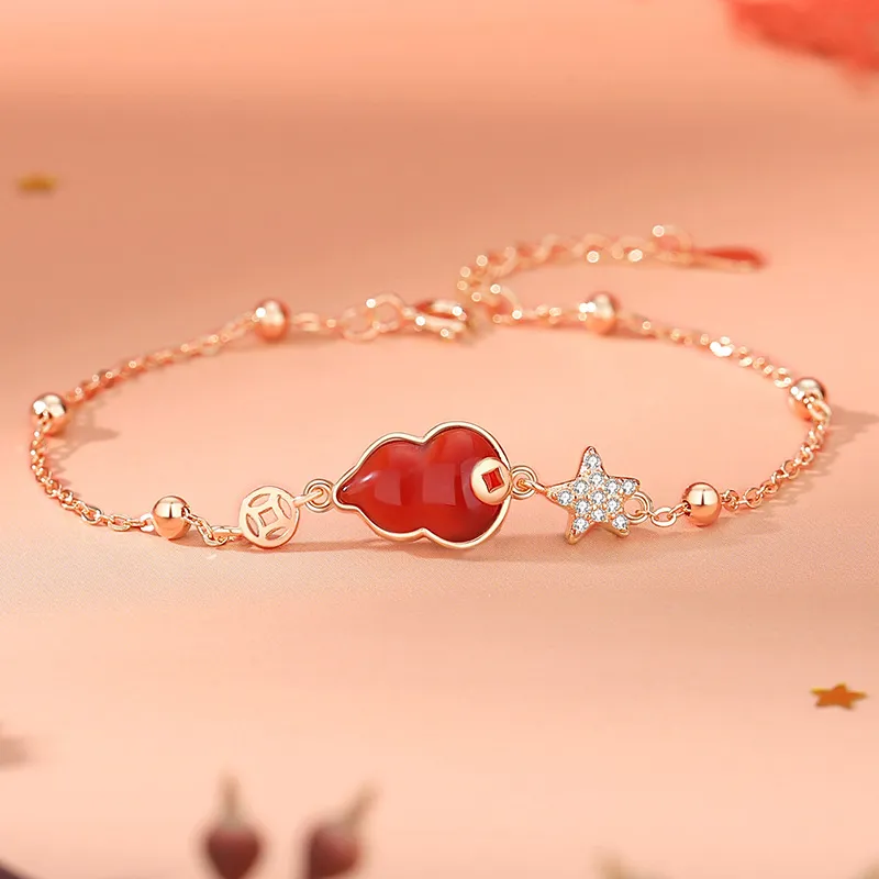 TIMEBOTTLE Agate Bracelets Women's-1