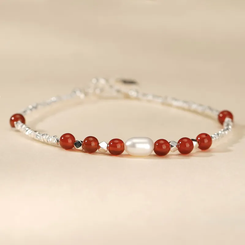 TIMEBOTTLE Agate Bracelets Women's-2