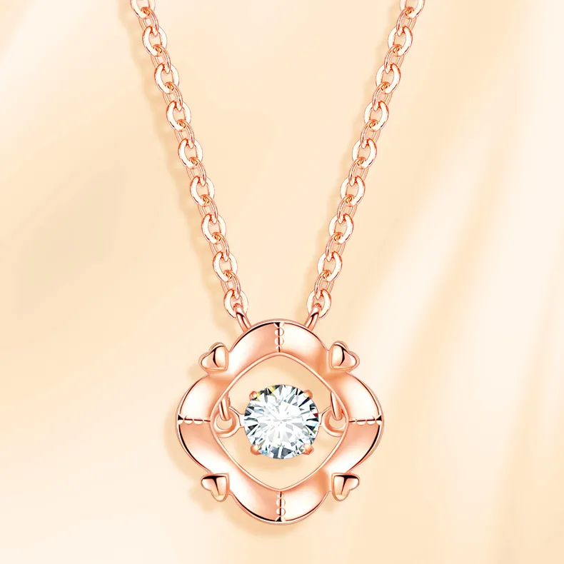 TIMEBOTTLE S925 Silver Necklaces Women's-2