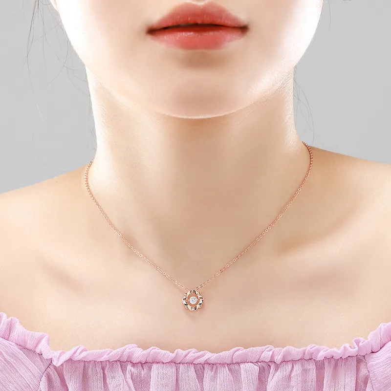TIMEBOTTLE S925 Silver Necklaces Women's-1