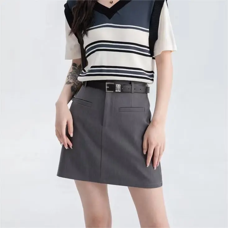 STARFEI Casual Short Skirts Women's-3