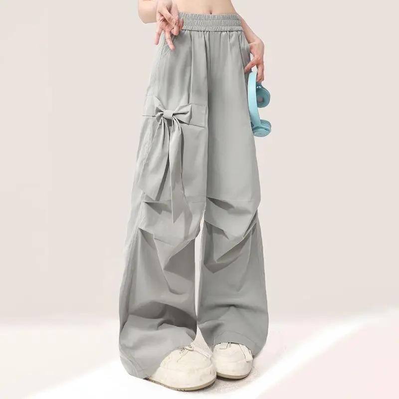 STARFEI Casual Pants Women's Gray-2