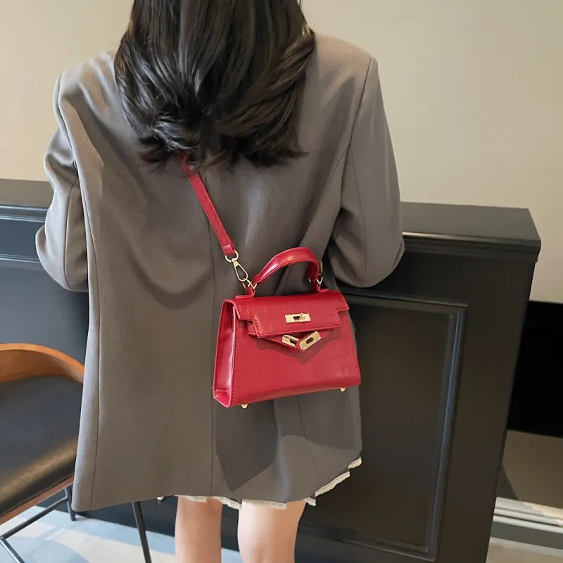 XIANGSU Pu One Shoulder Handbags Regular Women's Multicolor-16