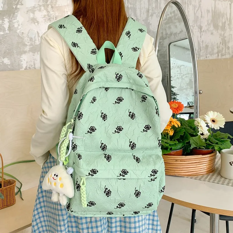 XIANGSU Nylon Backpack Women's Multicolor-13