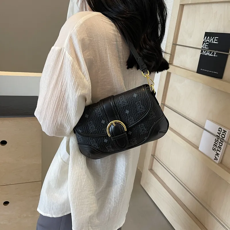 XIANGSU PU Crossbody Bag Shoulder Bag Regular Women's Pink Black/Ecru/Brown-8