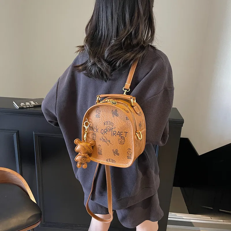 XIANGSU PU Backpack Women's Multicolor-15