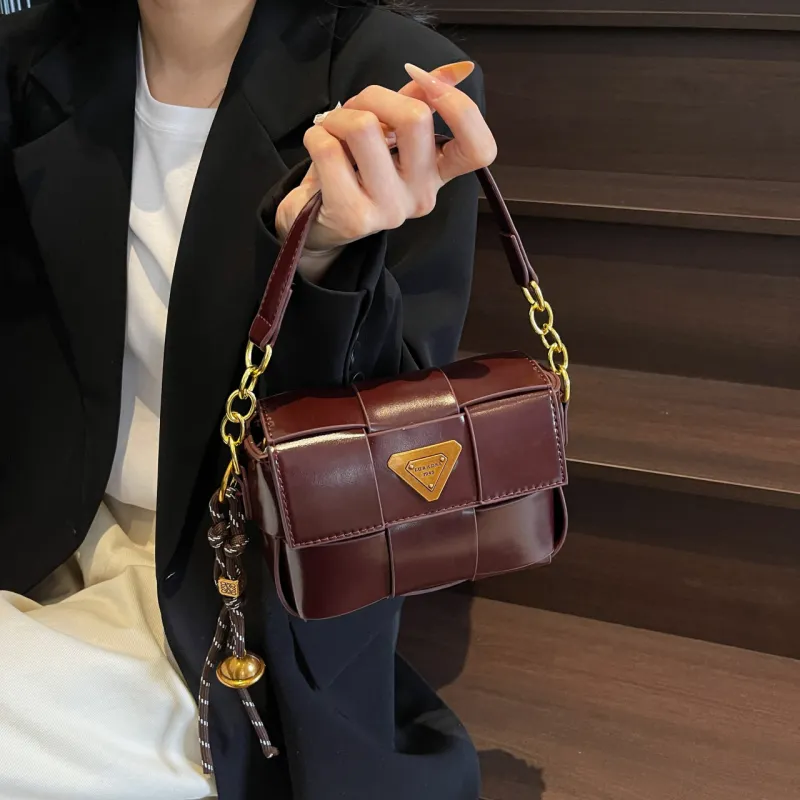 XIANGSU Pu Shoulder Bag Regular Women's Black Red/Light Brown/Coffee-17