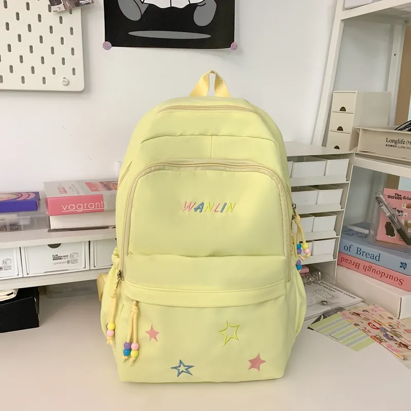 XIANGSU Nylon Backpack Unisex Multicolor-30