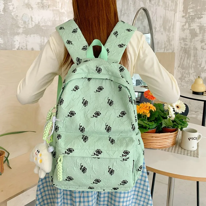 XIANGSU Nylon Backpack Women's Multicolor-16