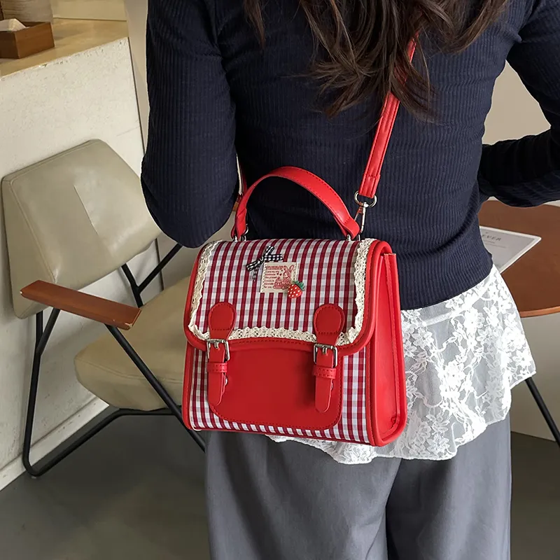 XIANGSU PU Backpack Women's Multicolor-17