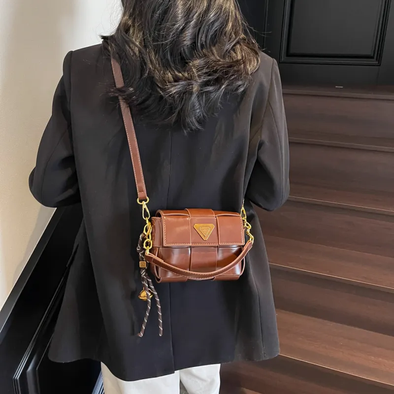XIANGSU Pu Shoulder Bag Regular Women's Black Red/Light Brown/Coffee-9