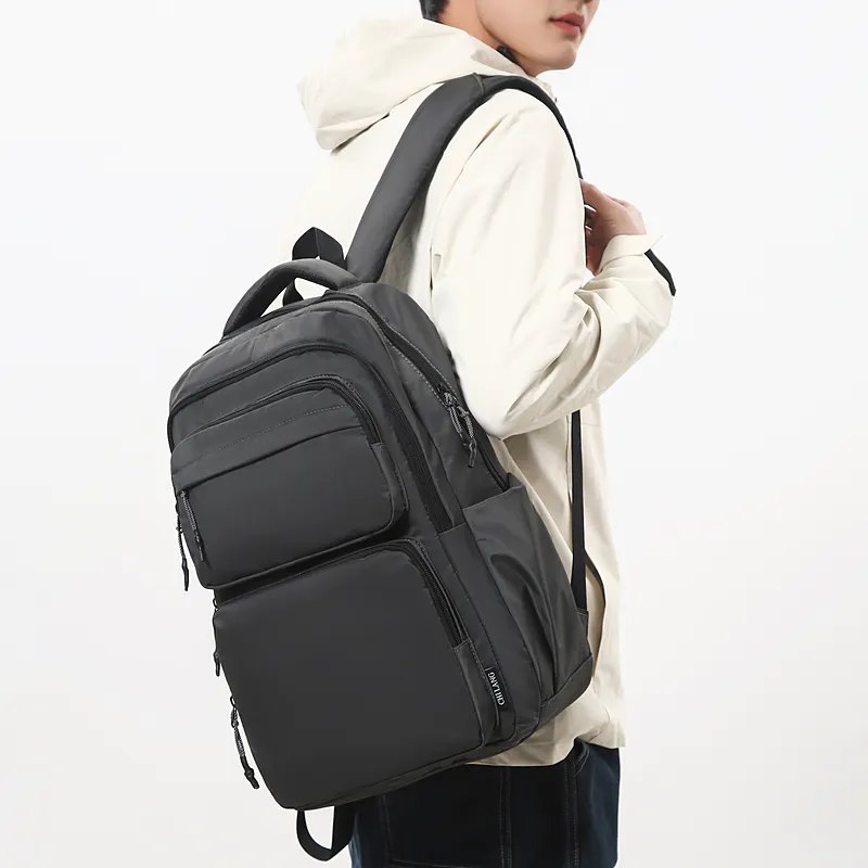 XIANGSU Nylon Backpack Men's Multicolor-15